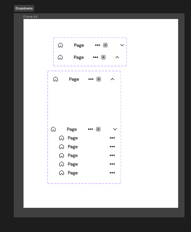 dropdowns